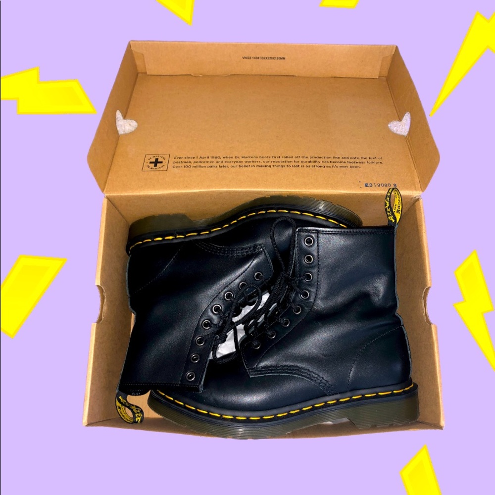 Dr. Martens 1460 Black Combat Boots
